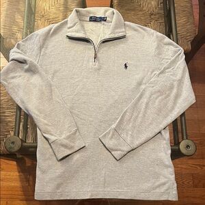 Polo Ralph Lauren Grey Quarterzip Jacket Men